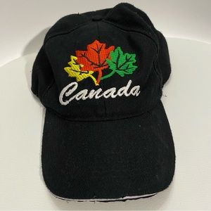 Black Canada Tourism Cap